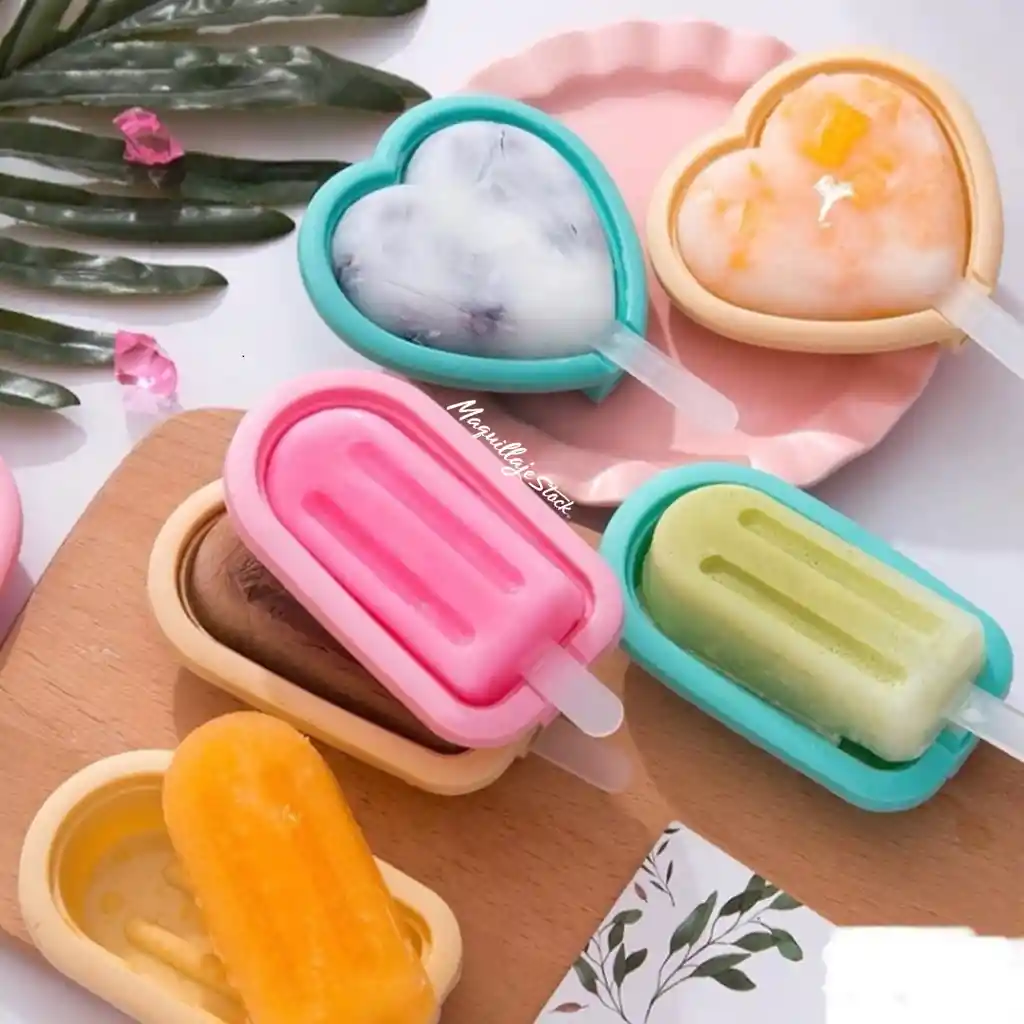 Molde Para Helados Silicona - Hielo