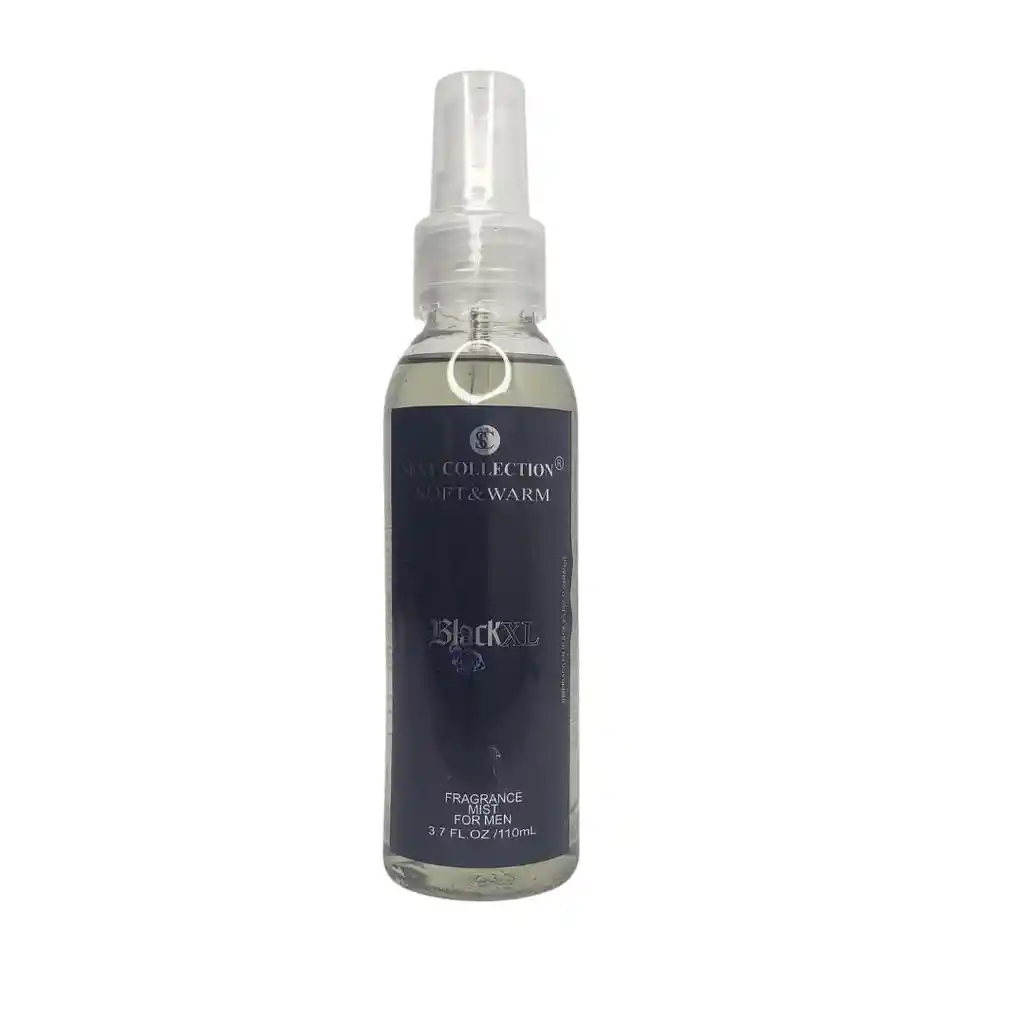 Splash Black Xs 110 Ml  Loción Perfume 