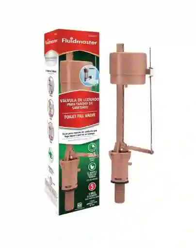 Valvula De Llenado Para Tanque Sanitario Universal Hidrostatica Café Fluidmaster
