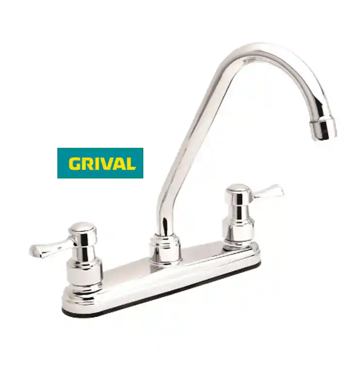 Mezclador Lavaplatos 8" Balta Cruceta Grival 415020001