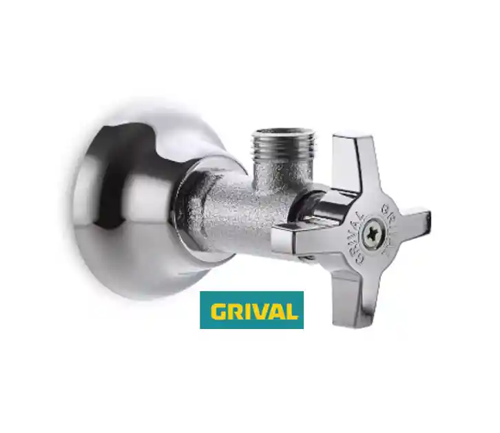 Valvula De Regulacion Sencilla Metalica Satinado Grival 967673331