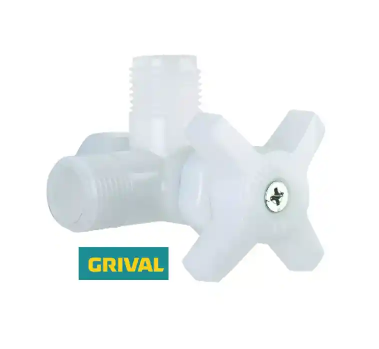 Valvula De Regulacion Sencilla Plastica Blanca Grival 967623331