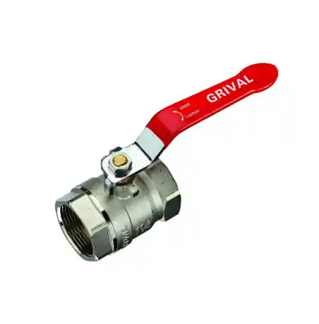 Llave De Paso De Bola Cromada Palanca 1/2" Grival 797000001