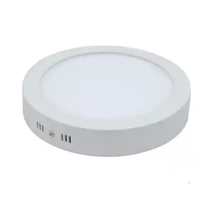 Panel Led Redondo 12w Sobreponer Importado