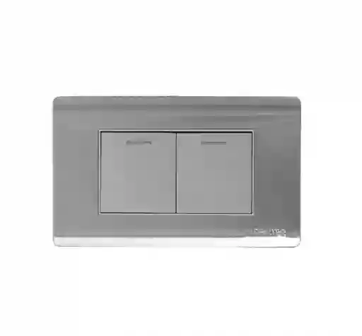 Interruptor Doble Q3 Metalico Carpinter