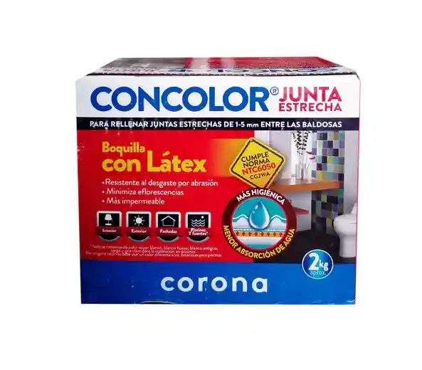 Fragua Gris Cemento Concolor X 2kg