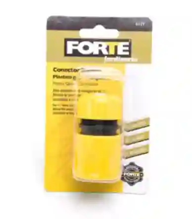 Conector Rapido Para Manguera Plastico 1/2" Forte 6129
