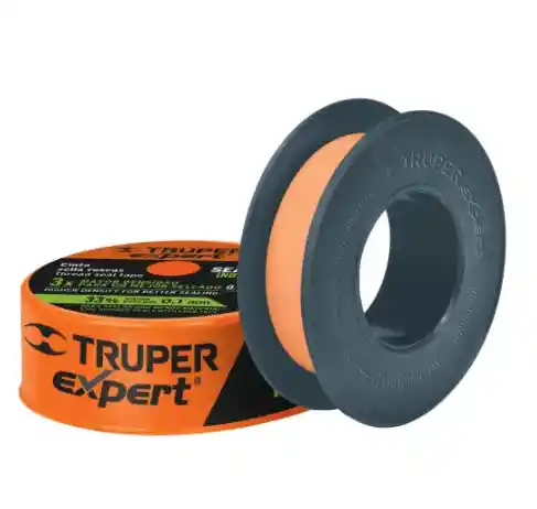 Cinta Teflon Industrial 1/2" X 7m Truper 12515
