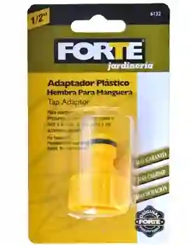 Adaptador Plastico Hembra Manguera Forte