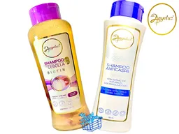 ANYELUZ shampoo de cebolla + shampoo anti caspa ANYELUZ