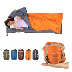 Sacos De Dormir Sleeping Camping Bolsa Lixada Ultraligera 680g Multifunción 190 X 75 Cm