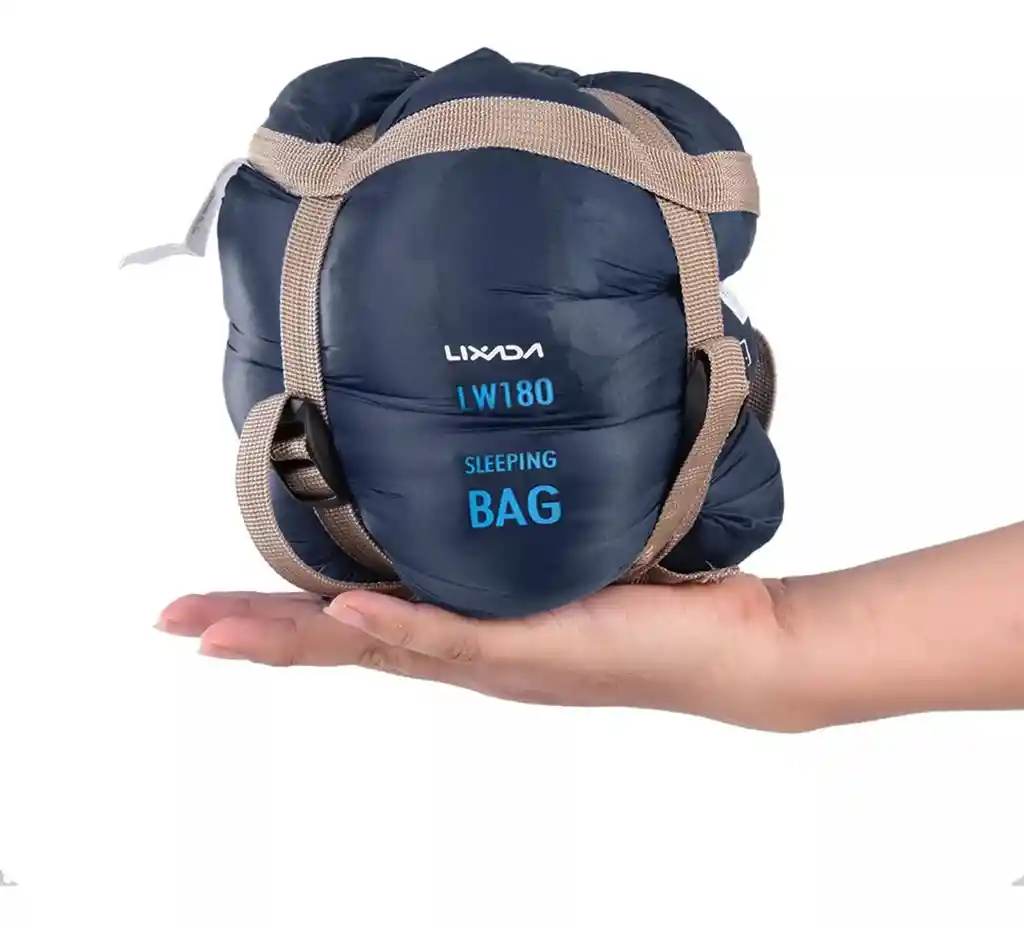 Sacos De Dormir Sleeping Camping Bolsa Lixada Ultraligera 680g Multifunción 190 X 75 Cm