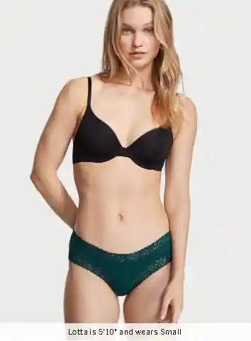 Panty Cheeky Talla S 3043 Green - Victorias Secret