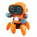 Robot Robot Octopus Bailarin Con Luces Y Musica Bot Pioneer Juguete