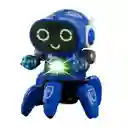 Robot Robot Octopus Bailarin Con Luces Y Musica Bot Pioneer Juguete