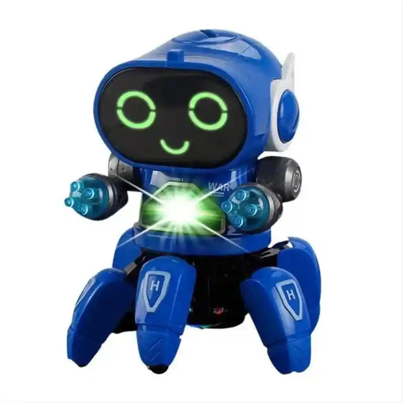 Robot Robot Octopus Bailarin Con Luces Y Musica Bot Pioneer Juguete