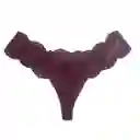 Panty Lace Waist Cotton Thong Talla S - Kir - Victorias Secret