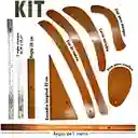 Kit Reglas Costura Coser Corte Curva Moda Regla