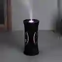 Difusor Tipo Madera - Humidificador Con Luz De Color Negro