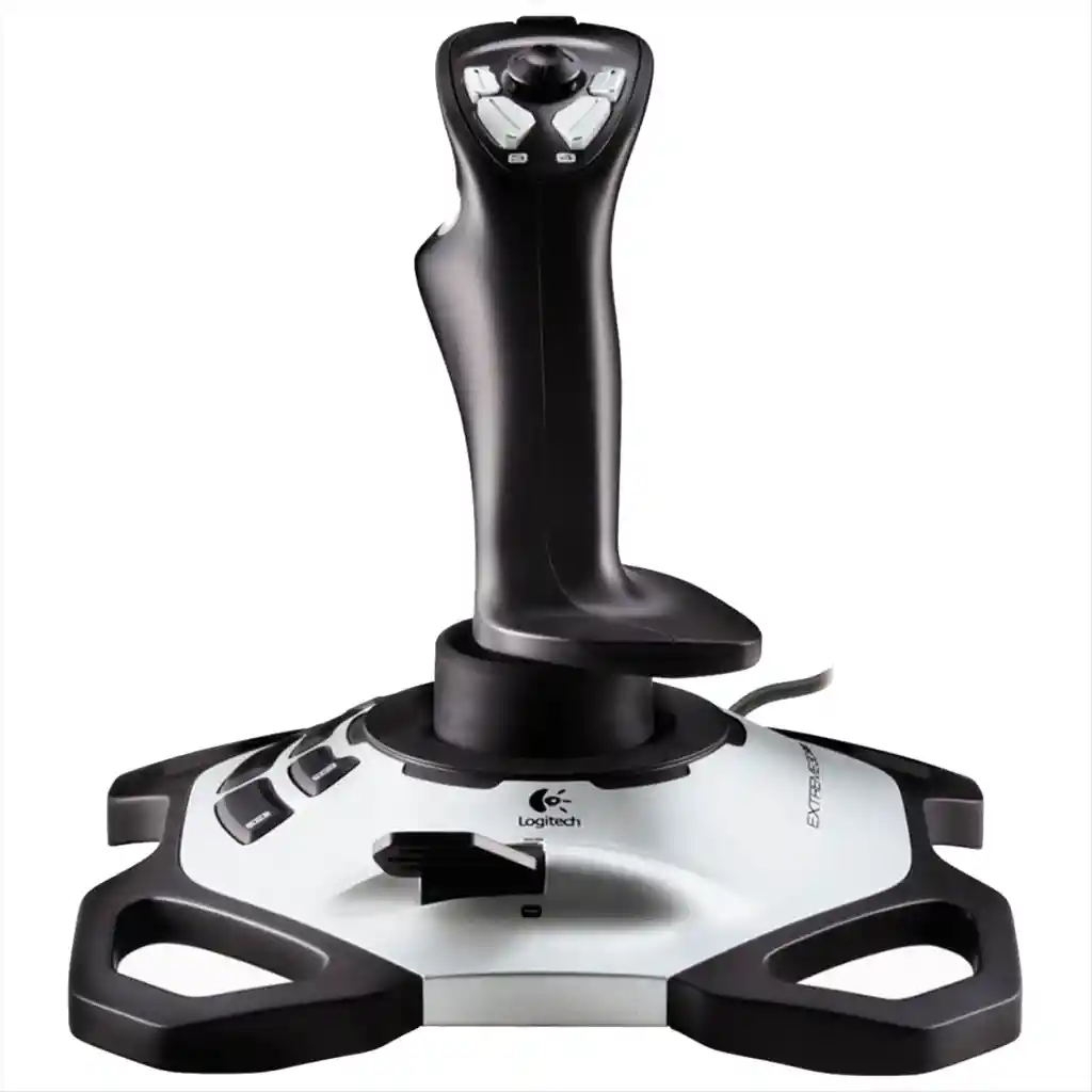 Control Joystick Logitech Extreme 3d Pro, Simulador De Vuelo