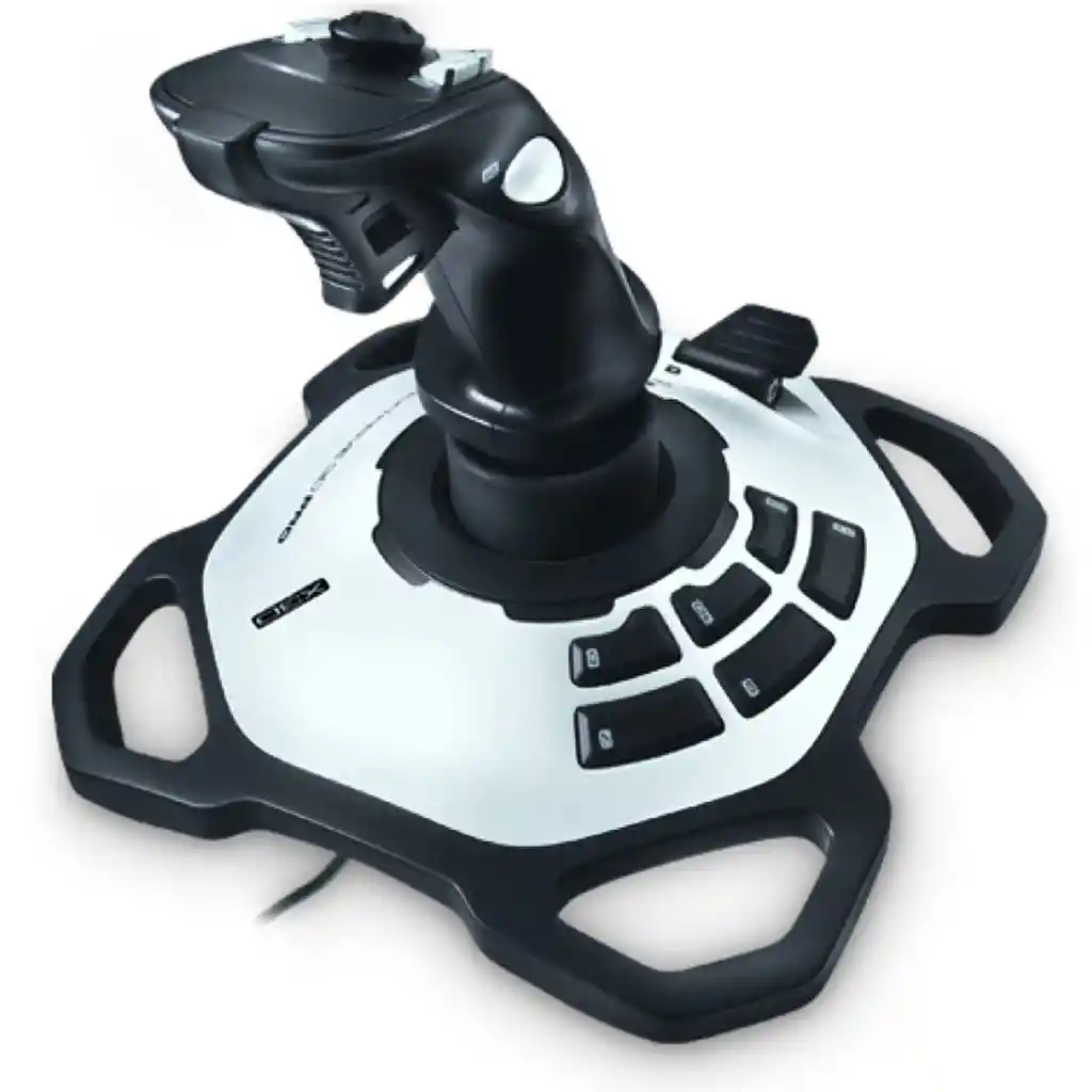 Control Joystick Logitech Extreme 3d Pro, Simulador De Vuelo