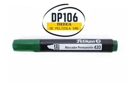 Marcador Permanente Verde Pelikan X 1 Und