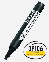 Marcador Permanente Negro Pelikan X 1 Und