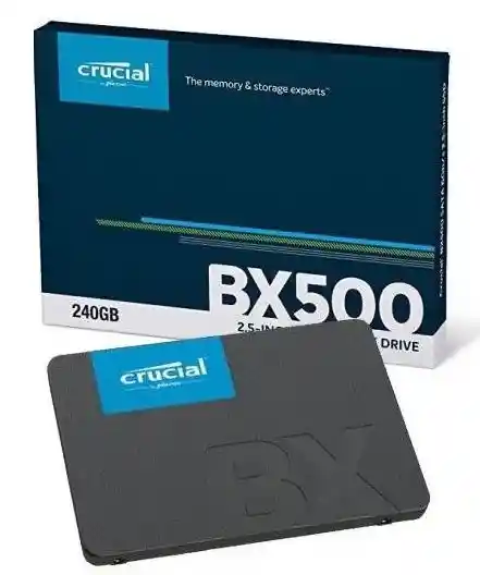 Disco Sólido Interno Crucial 240gb Ct240bx500ssd1 Negro