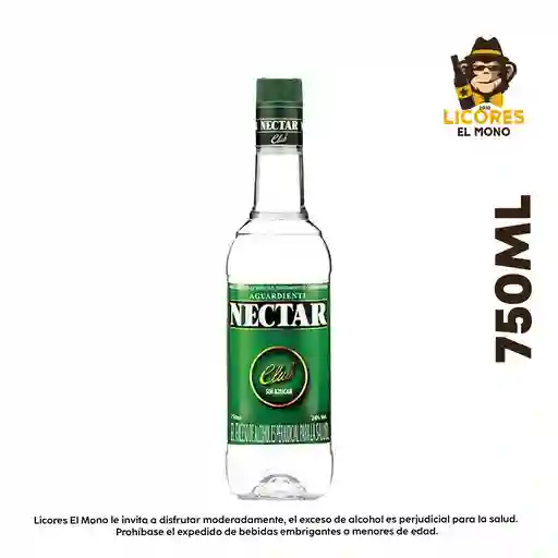 Aguardiente Nectar Botella 750 Ml