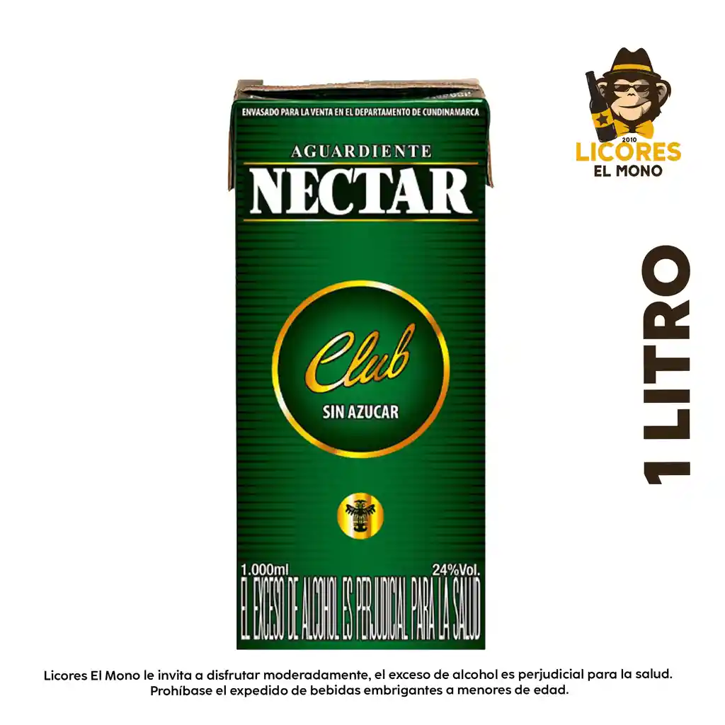 Aguardiente Nectar 1 Litro