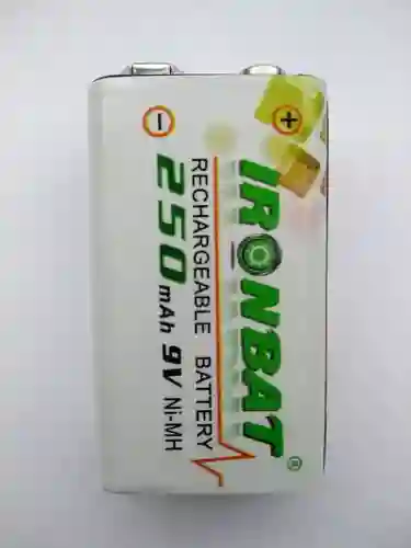 Bateria Recargable 9v Iron Bat 250mah