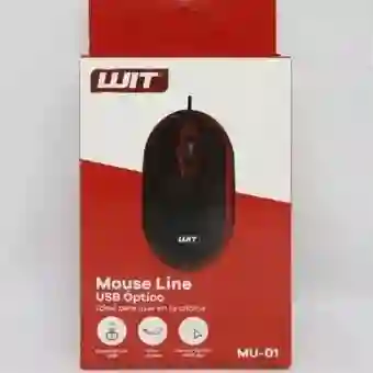 Mouse Alambrico Wit Mu-01