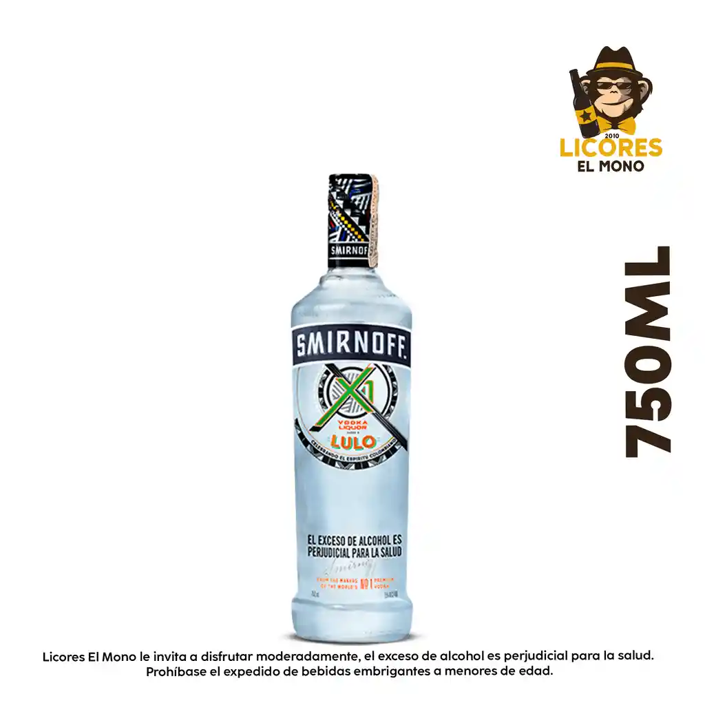 Vodka Smirnoff Lulo 750 Ml