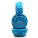 Audifono Bluetooth Nia Original X3 Micro, Sd Radio, Llamadas Azul