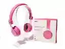 Audifono Bluetooth Nia Original X3 Micro, Sd Radio, Llamadas Rosa