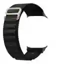 Correa Manilla Alpine Loop Para Apple Watch 42 44 45 49 Negra