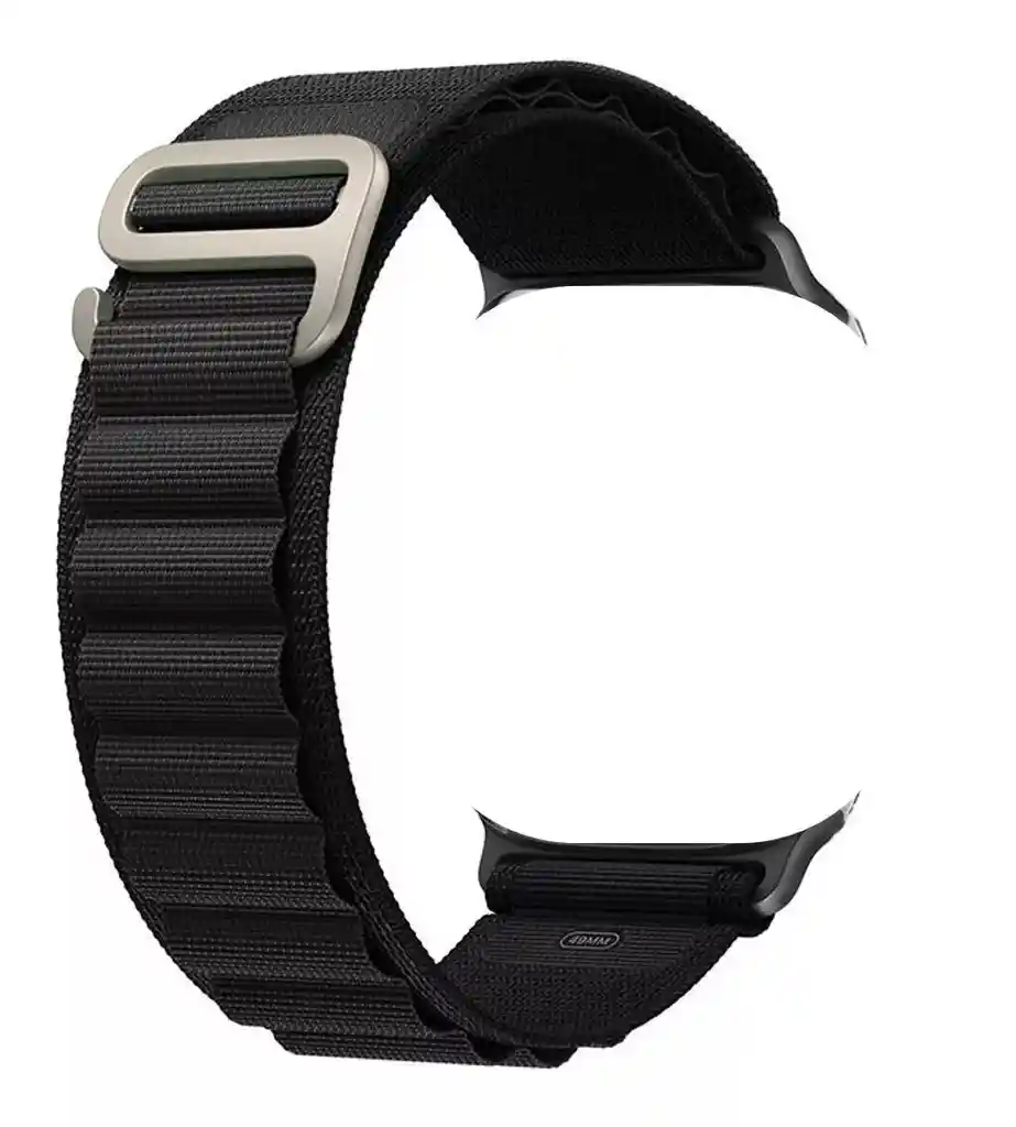 Correa Manilla Alpine Loop Para Apple Watch 42 44 45 49 Negra