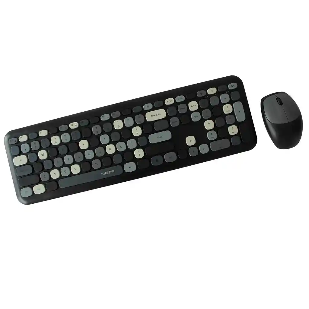 Teclado Pc Multimedia Y Mouse Inalambrico Para Computadora