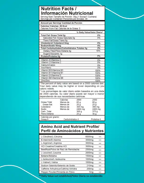  INTENZE 900 Gr Fruit Punch 