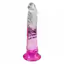 Dildo Consolador Color Degrade Genérico Gel Flexible Con Ventosa