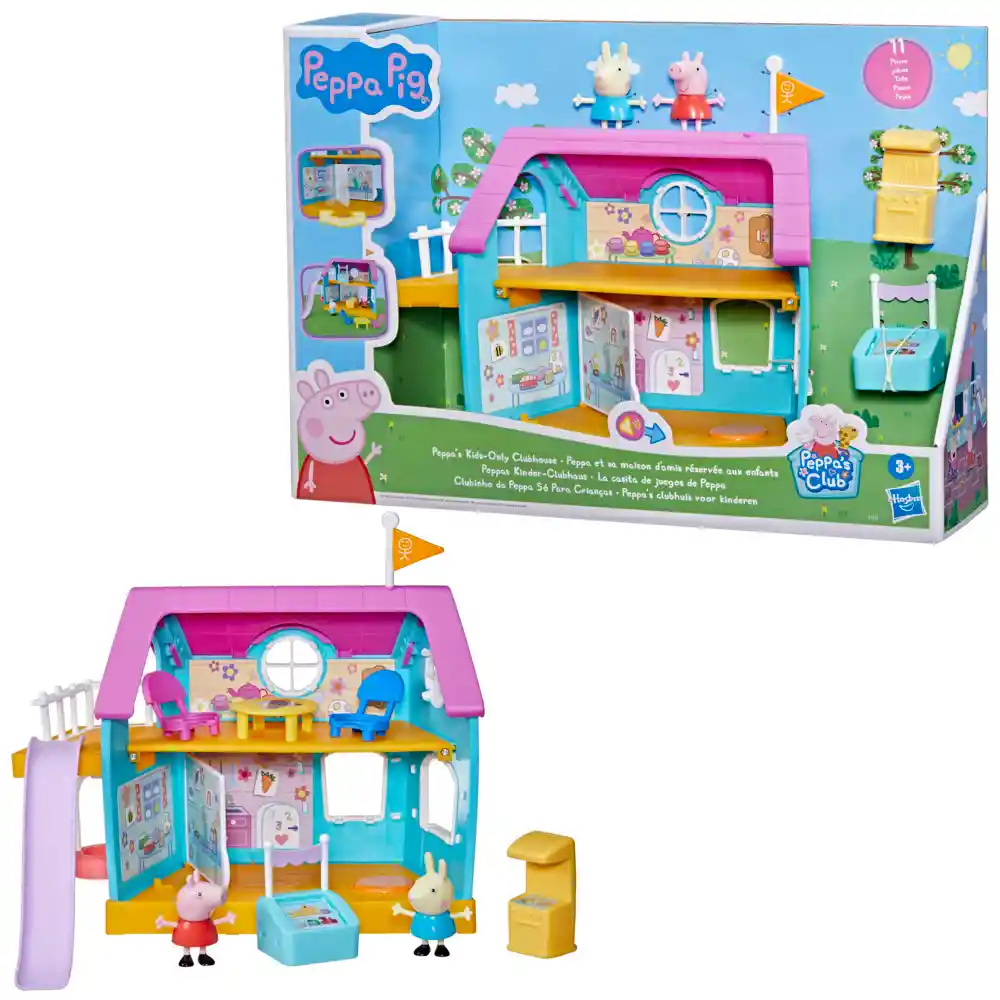 Peppa Pig Set La Casita De Juegos De Peppa Hasbro