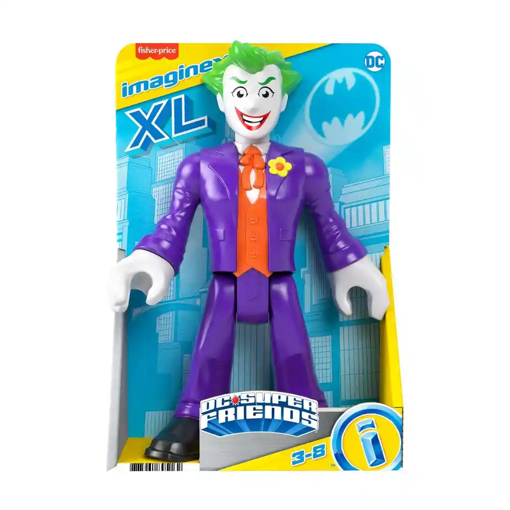 Imaginext Dc Super Friends Figura De Acción The Joker Xl Mattel