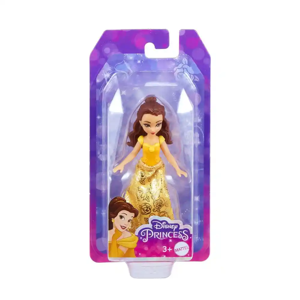 Disney Princesa Muñeca Mini Bella 9cm Mattel