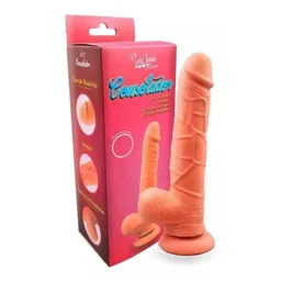 Dildo Consolador Realista Con Chupa