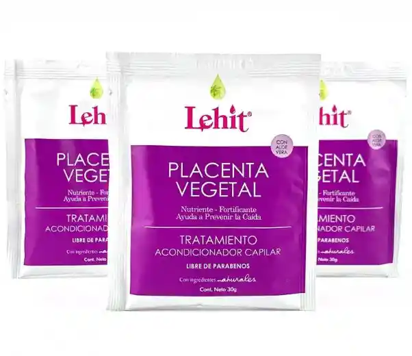 Tratamiento Capilar Lehit Placenta Vegetal