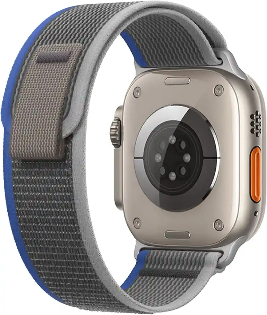 Correa Manilla Trail Loop Para Apple Watch 42 44 45 49 Gris