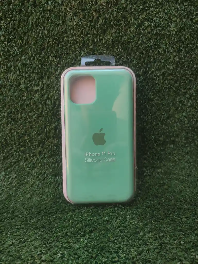 Iphone 11 Pro | Forro Protector| Silicone Case | Verde Aguamarina | Iphone | Carcasa | Funda | Anti Humedad