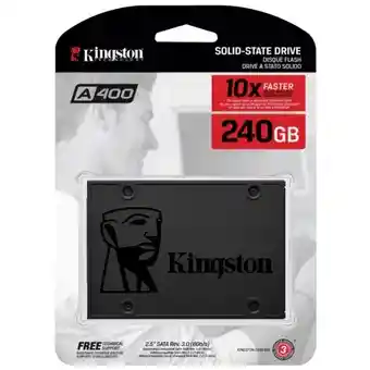 Disco Duro Ssd Kingston 240gb Rendimiento Y Fiabilidad