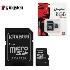 Memoria Micro Sd Kingston 8gb De Alta Capacidad Y Rendimiento