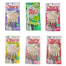 Churu Cat X 4 Unidades Sabores Surtidos